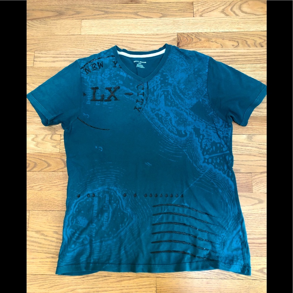 DKNY JEANS short sleeves graphic tee-shirt